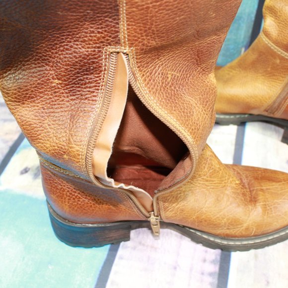 Naturalizer  Boots Brown Leather Size 7M - Picture 10 of 11